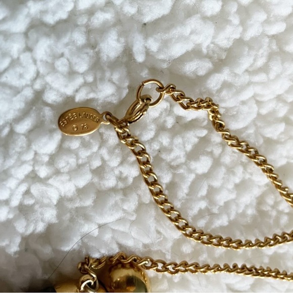 1976 Vintage Estée Lauder Perfume Vile Necklace - Picture 4 of 5